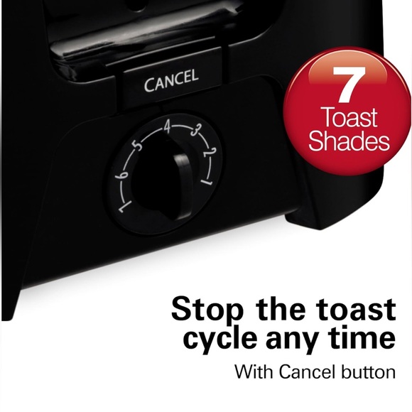 Hamilton Beach Stainless Steel Toaster with Extra-Wide Slots - Picture 3 of 5